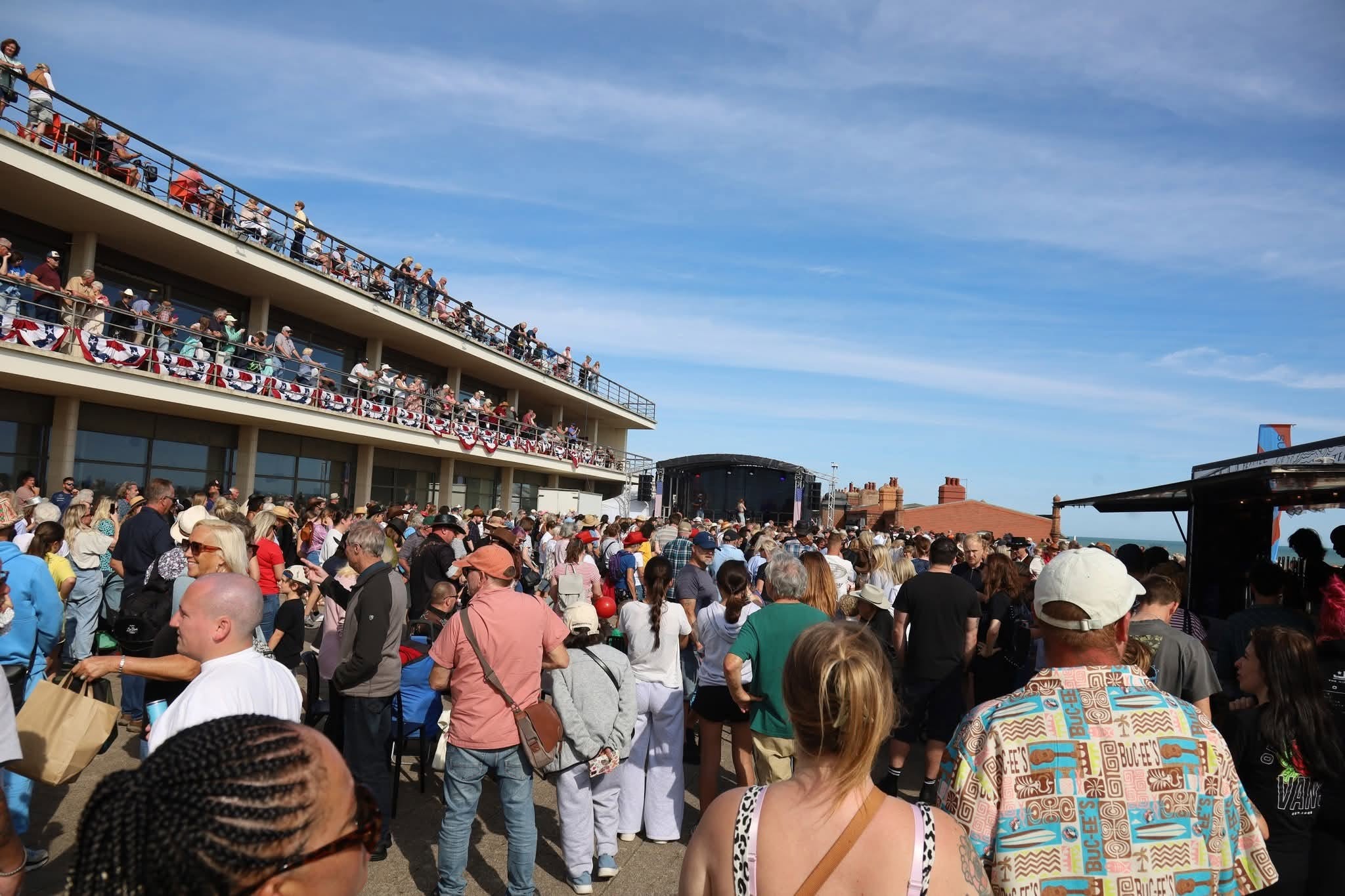 Wild West Show Crowd
